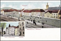<p>Šluknov - náměstí, 1908</p>